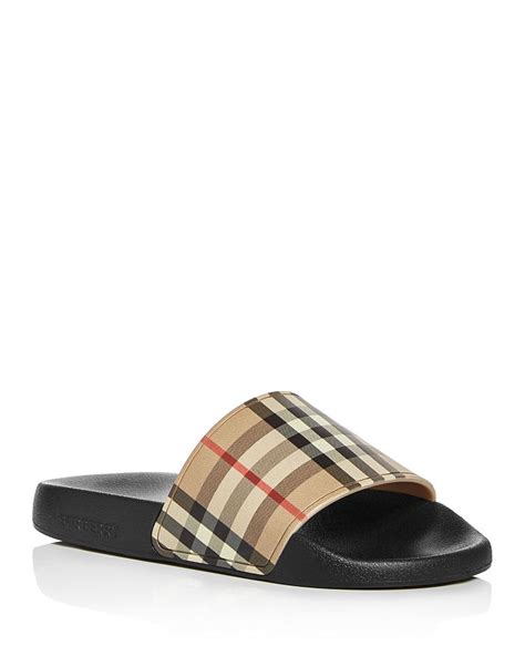 burberry slides cheap|burberry flip flops for women.